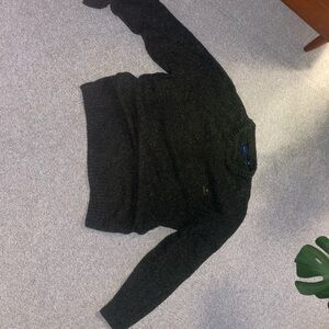 GANT Green Marled Wool sweater